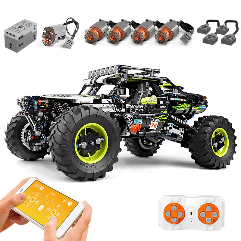 Heavy Equipment Lego - MOULD KING 18002S Technical RC Car