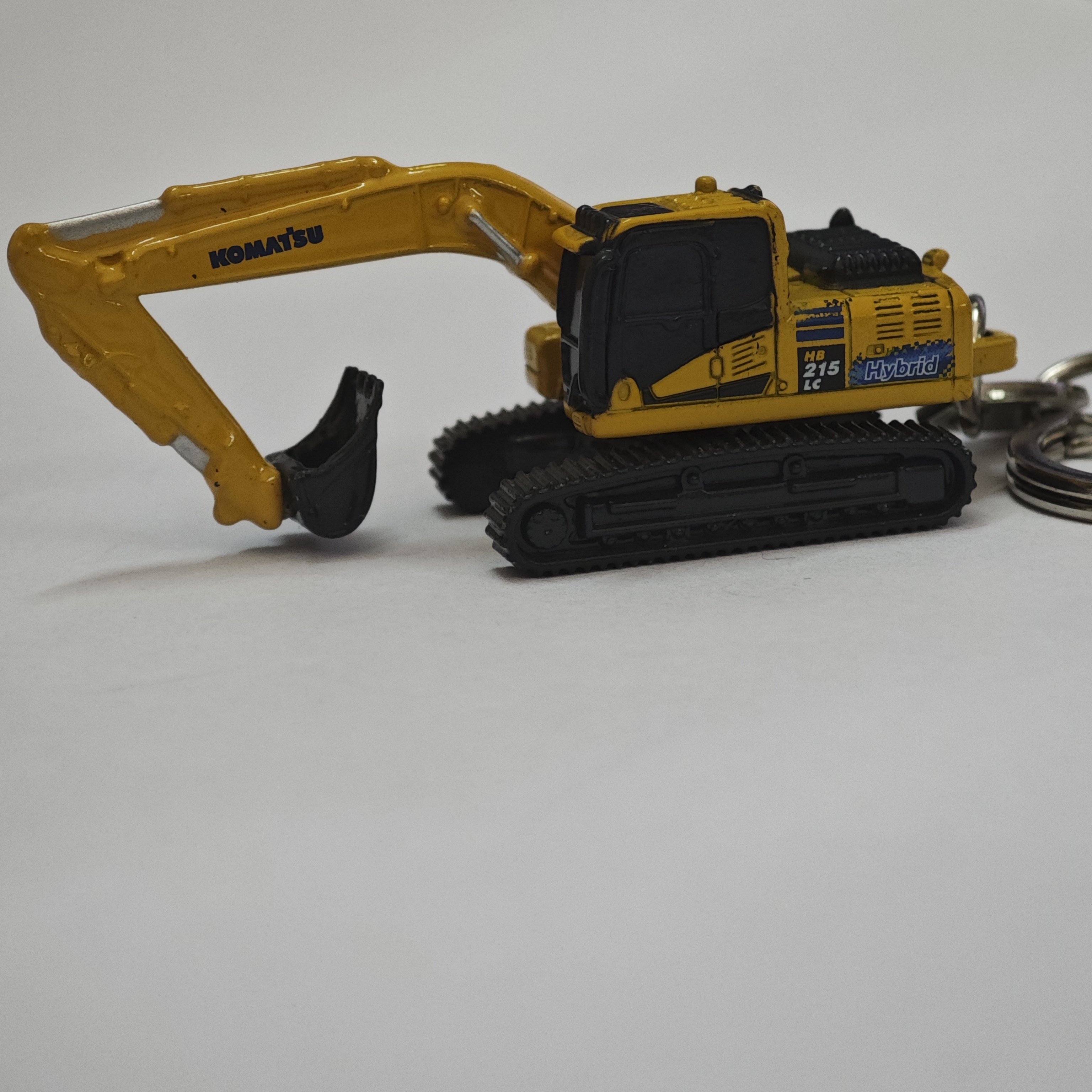 Heavy Equipment Keychain - Engine Model Keychain For Komatsu Heavy