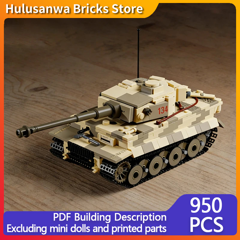 Heavy Military Tank Model MOC  – Heavy Equipment Lego recenzja i cena