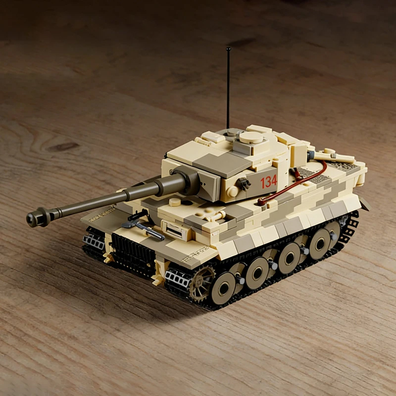Heavy Military Tank Model MOC  – Heavy Equipment Lego recenzja i cena
