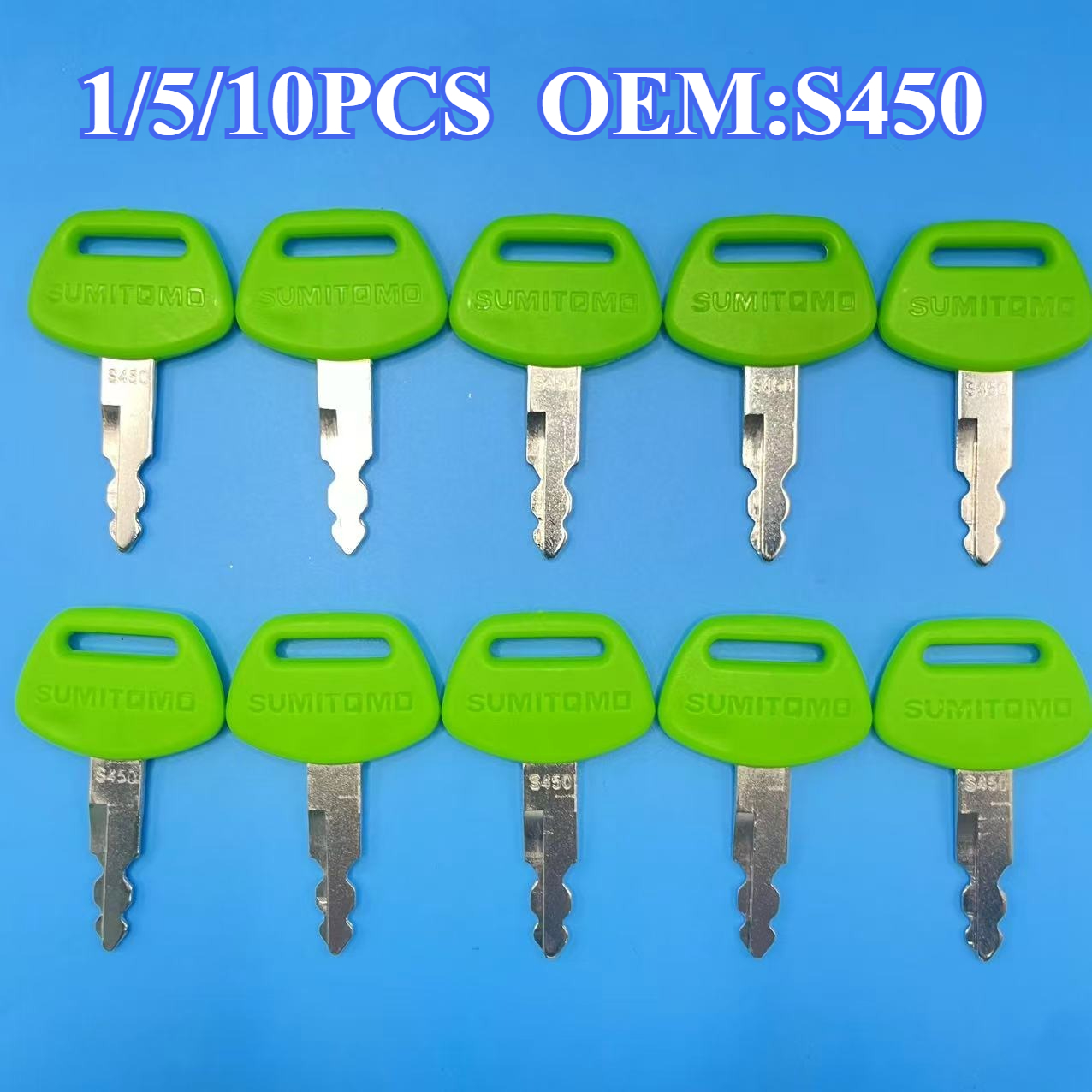 1/5/10PCS Green S450 Excavator – Heavy Equipment Logos recenzja i cena