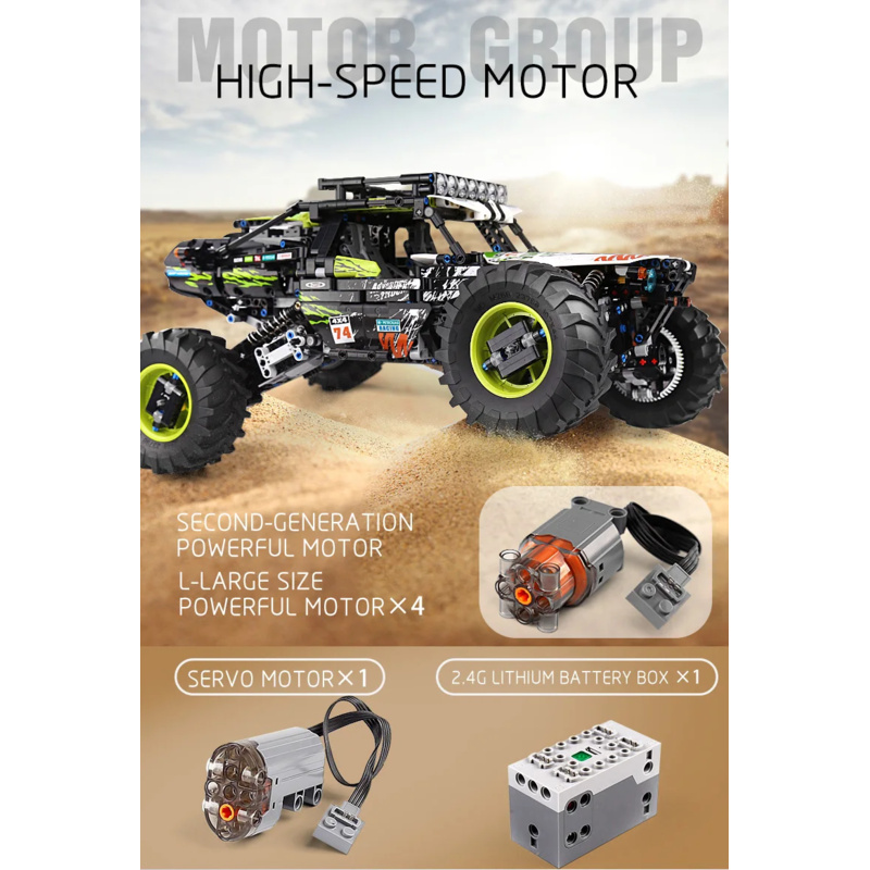 MOULD KING 18002S Technical RC – Heavy Equipment Lego recenzja i cena