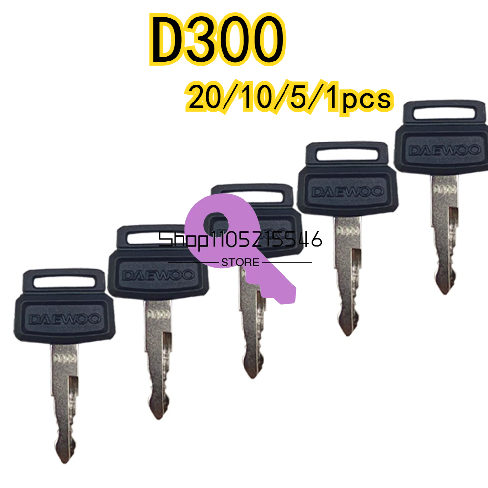 20/10/5/1pcs for D300 Keys Exc – Heavy Equipment Logos recenzja i cena