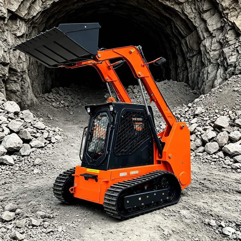 Skid Steer Loader for Utility  – Manhole Cover Lifting recenzja i cena