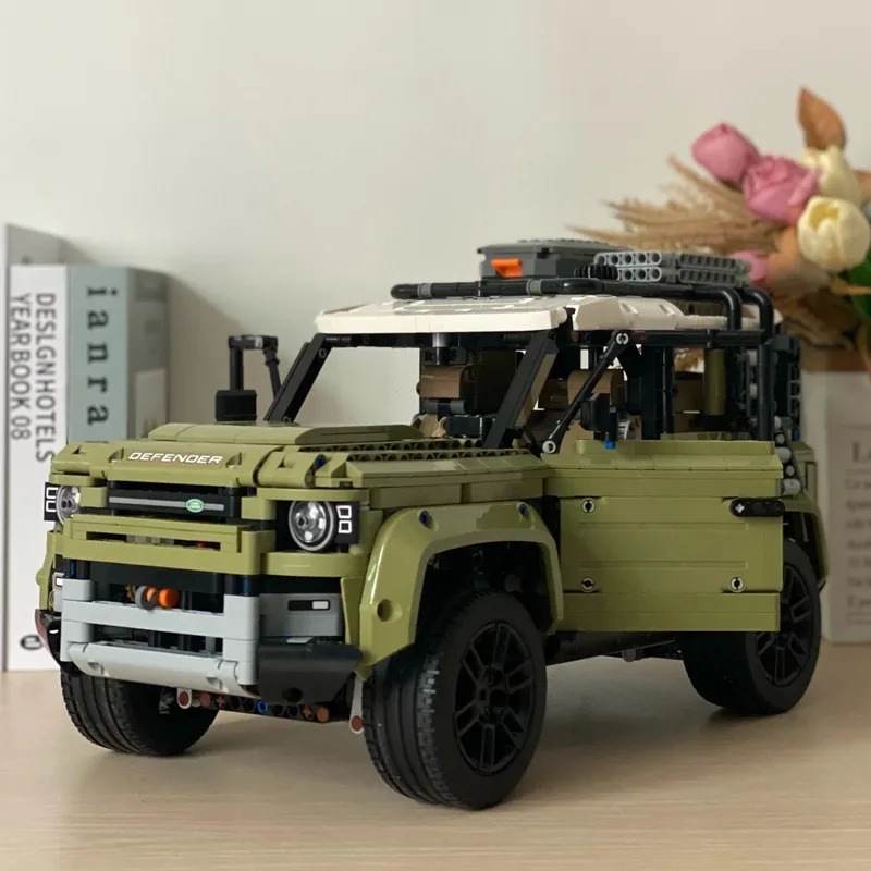 2573PCS 1:8 Technical Defender – Heavy Equipment Lego recenzja i cena