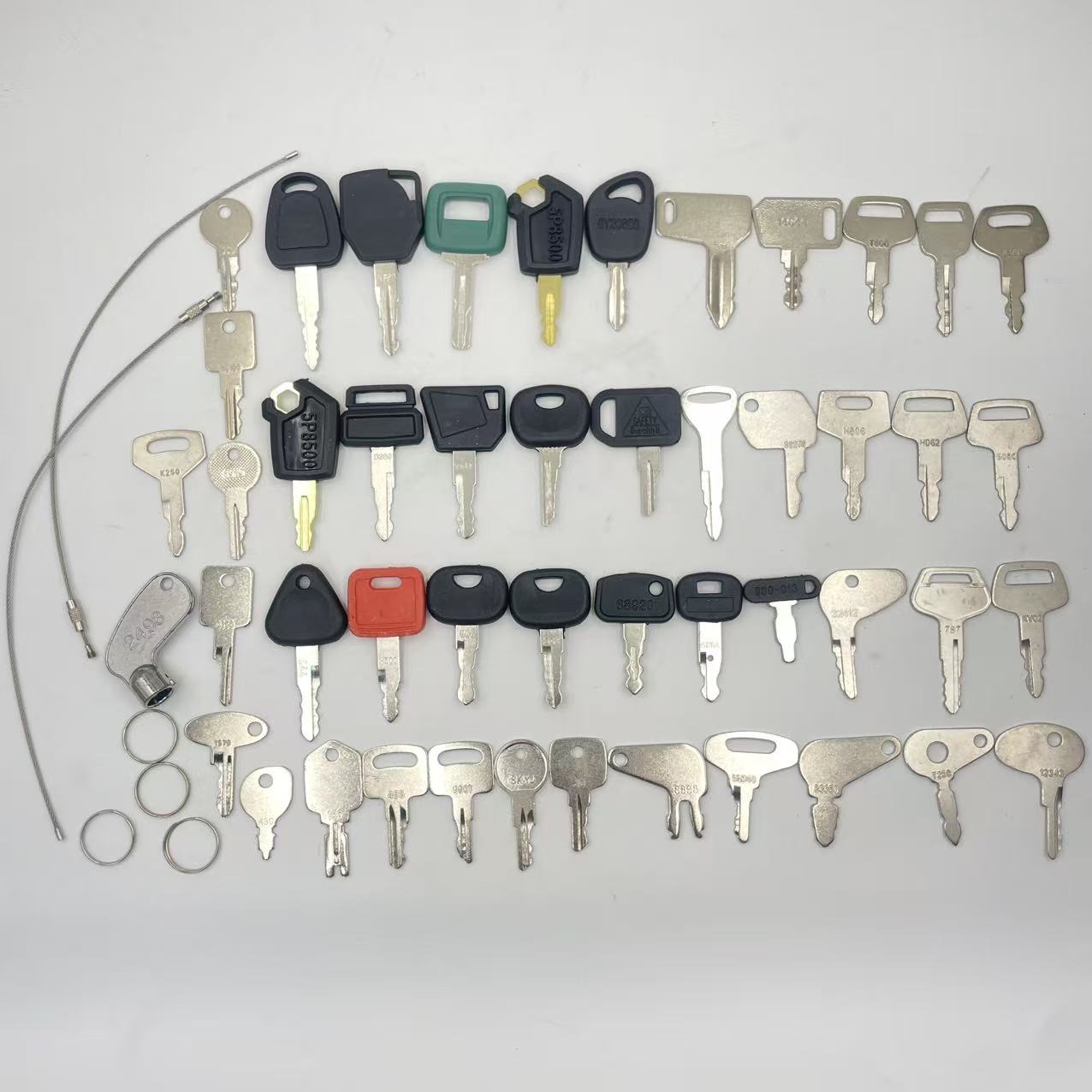 48PCS Heavy Equipment Keys Set – Heavy Equipment Bobcat recenzja i cena