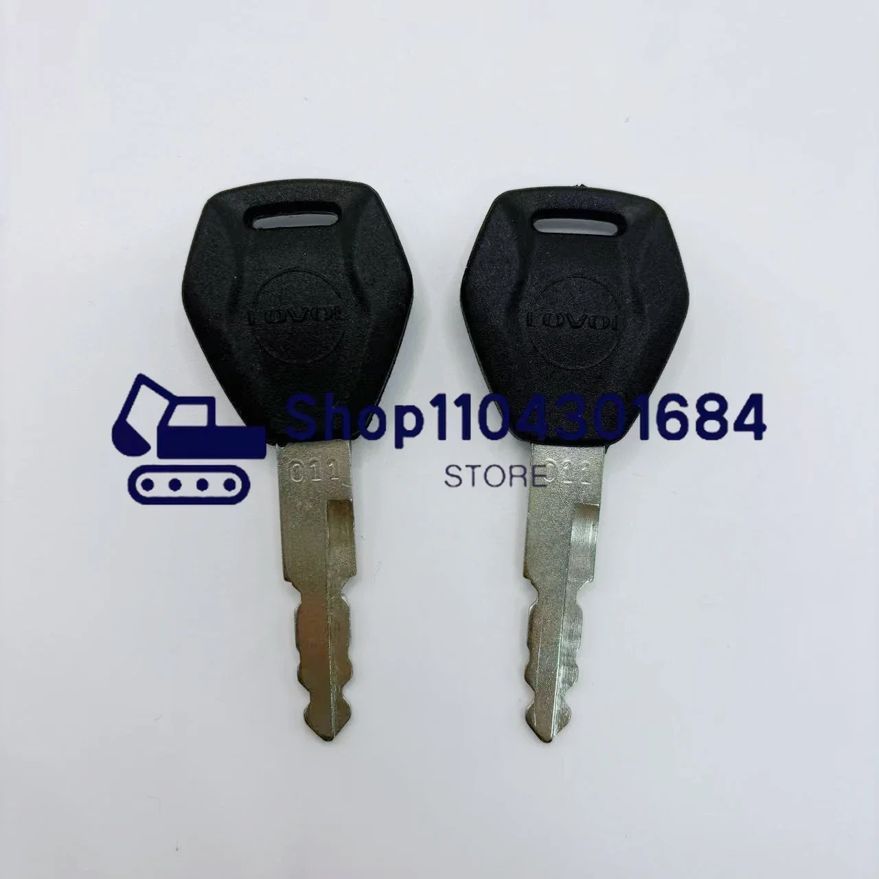 2PCS Keys for 011 Lovol Excava – Heavy Equipment Keychain recenzja i cena