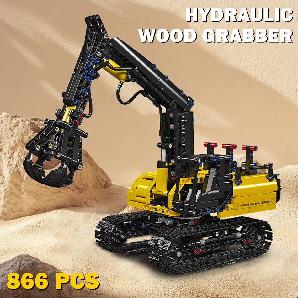 MOC Technical Hydraulic Wood G – Heavy Equipment Lego recenzja i cena