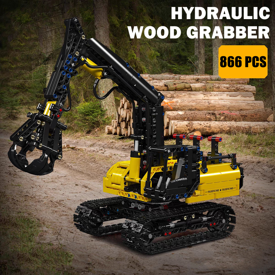 MOC Technical Hydraulic Wood G – Heavy Equipment Lego recenzja i cena