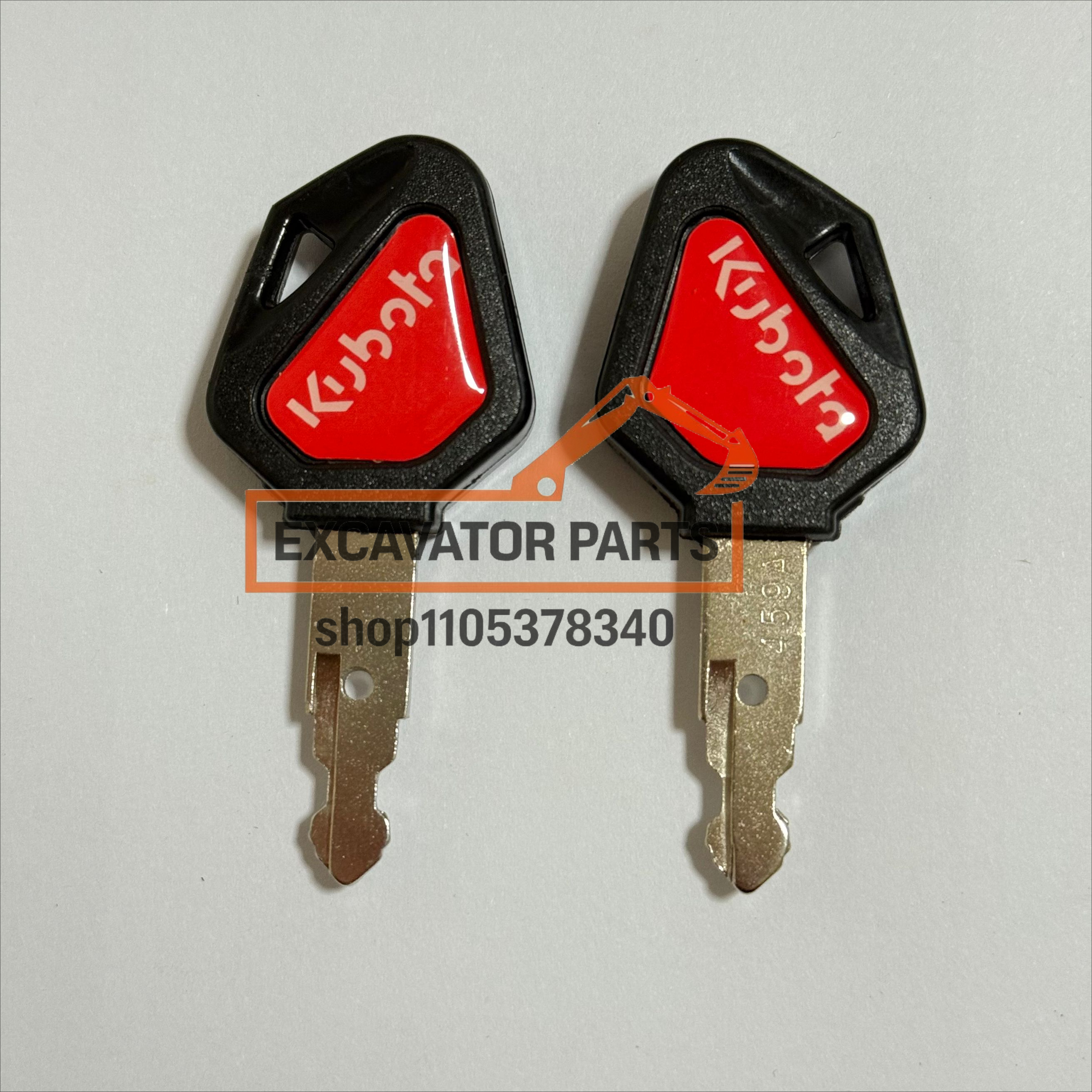 1Pc 459A Ignition Key with Red – Heavy Equipment Logos recenzja i cena