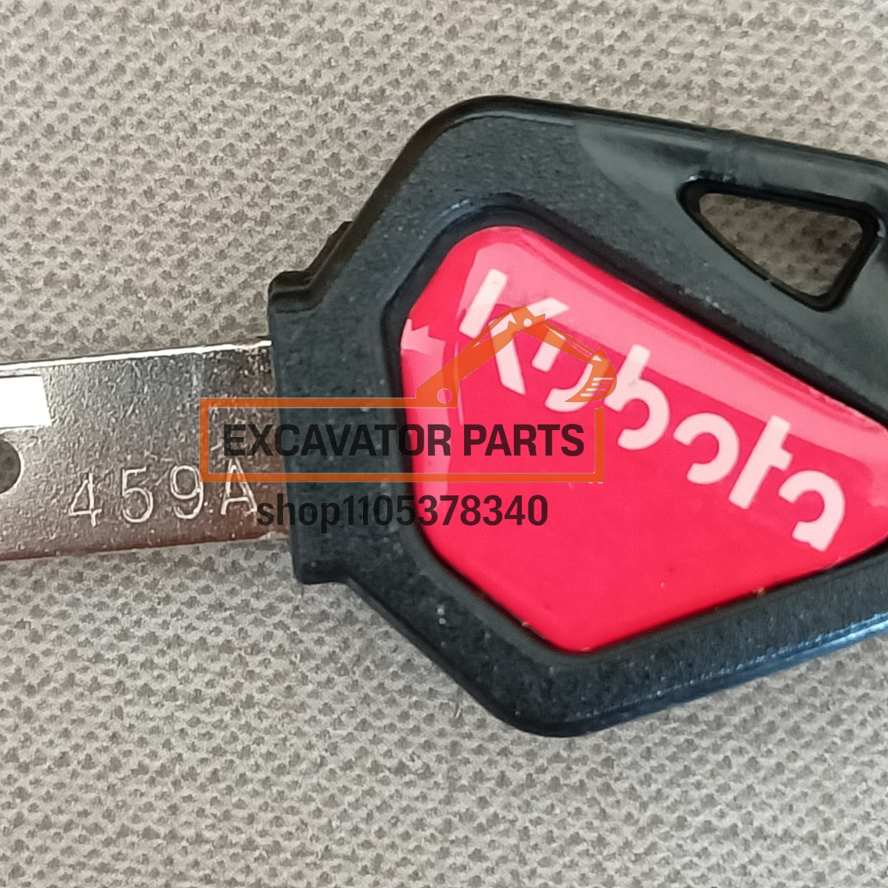 1Pc 459A Ignition Key with Red – Heavy Equipment Logos recenzja i cena