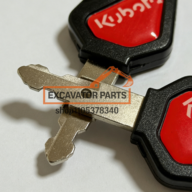 1Pc 459A Ignition Key with Red – Heavy Equipment Logos recenzja i cena