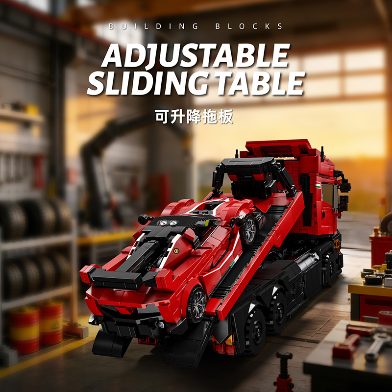Red Tractor Truck & Red Super  – Heavy Equipment Lego recenzja i cena