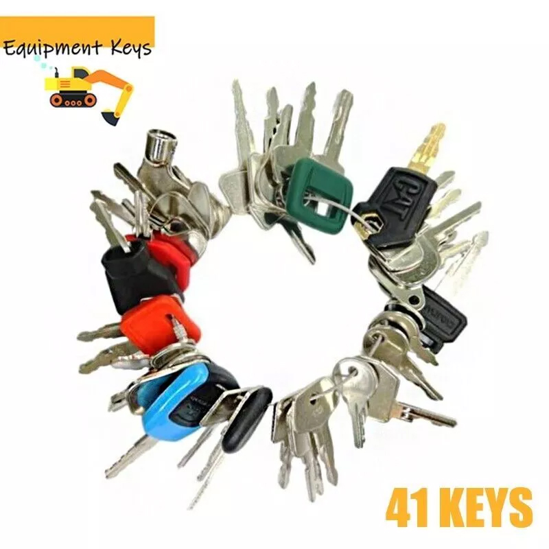41PCS Heavy Equipment Keys Set – Heavy Equipment Bobcat recenzja i cena