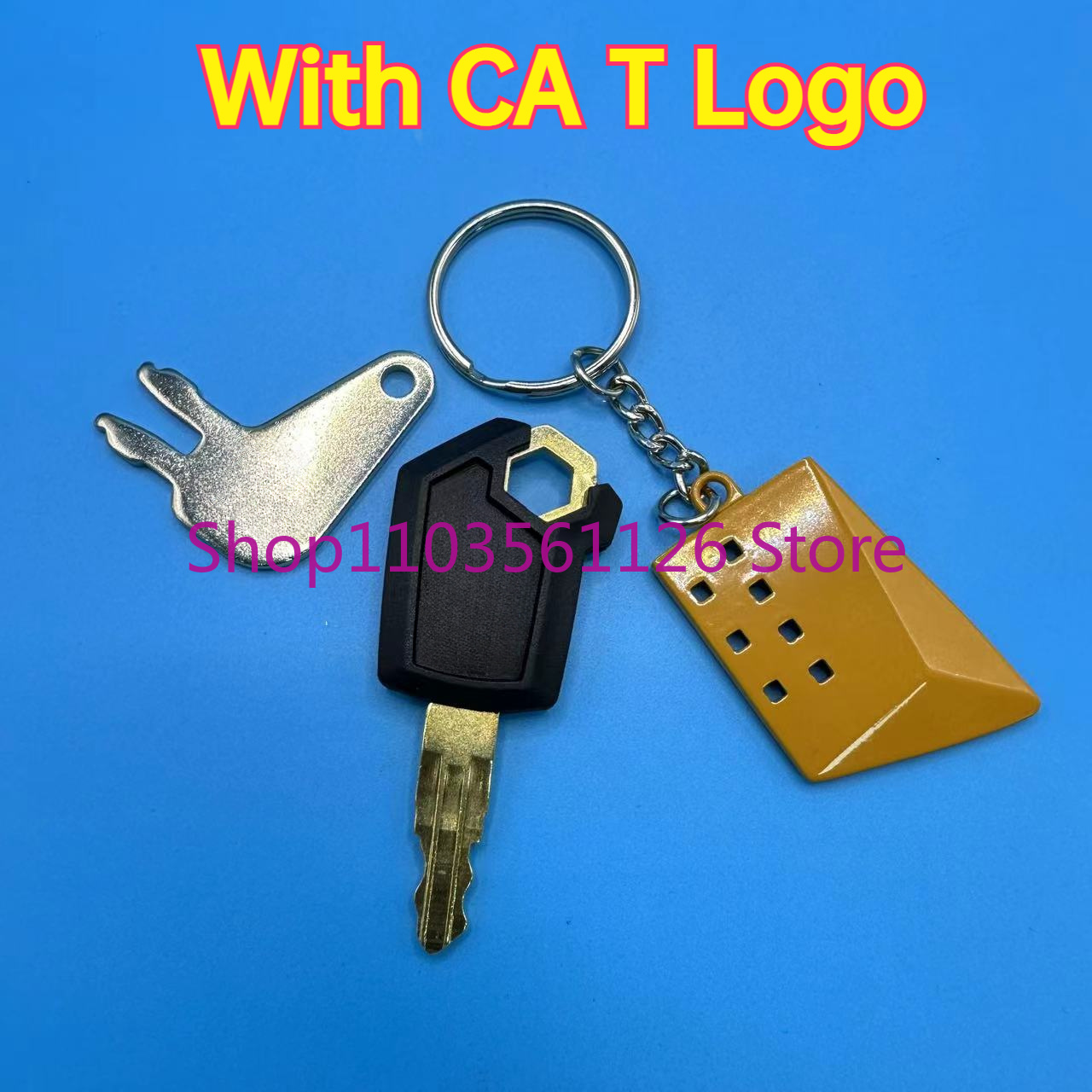 5P8500 8H5306 with Bucket Key  – Heavy Equipment Keychain recenzja i cena