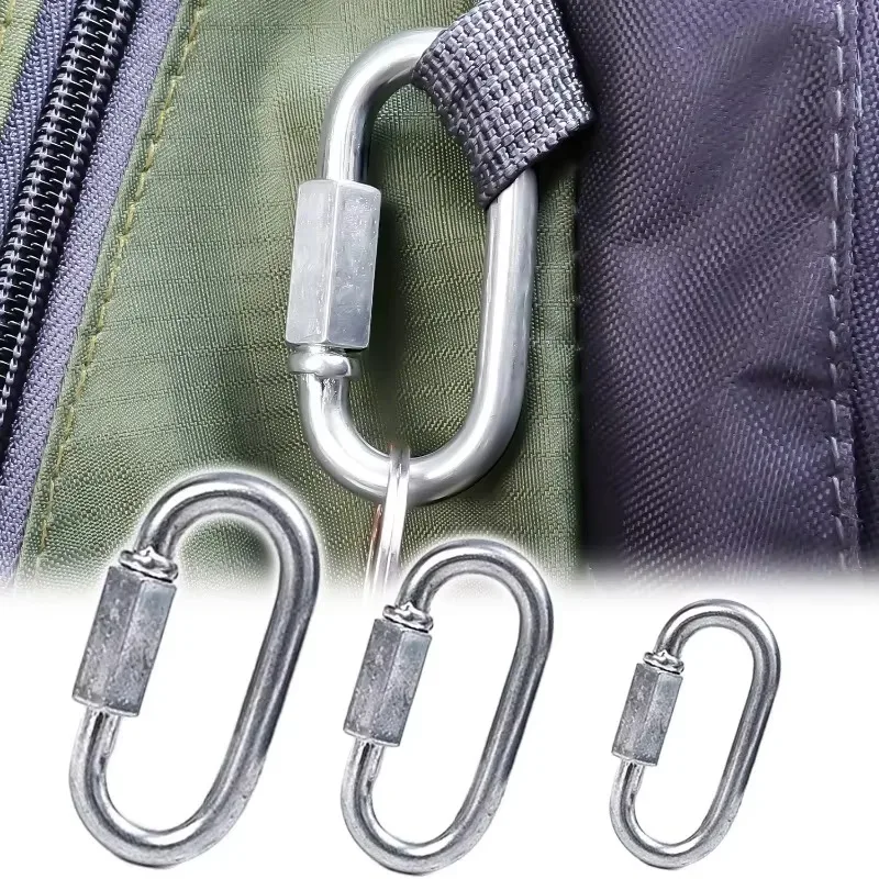 10/5pcs Quick Link Ring Stainl – Heavy Equipment Keychain recenzja i cena
