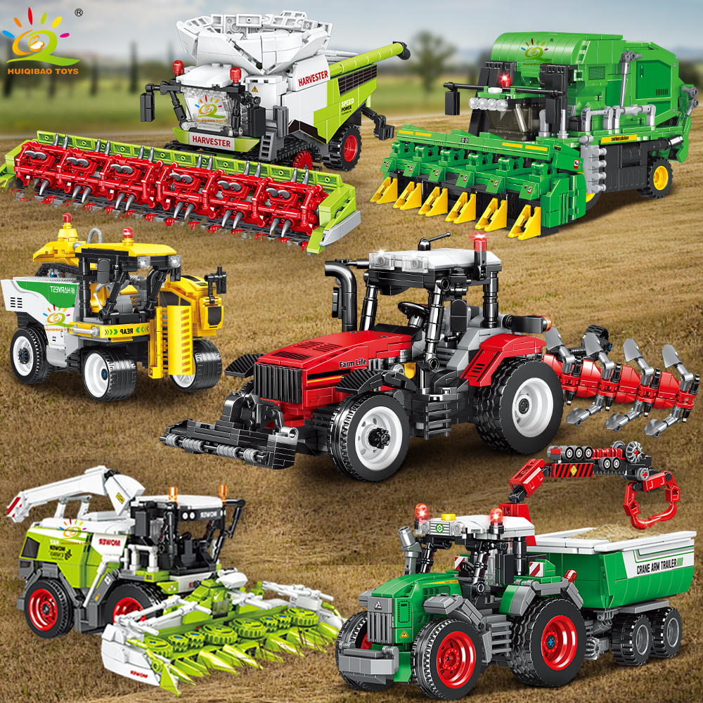 HUIQIBAO Farmer Truck model Bu – Heavy Equipment Lego recenzja i cena
