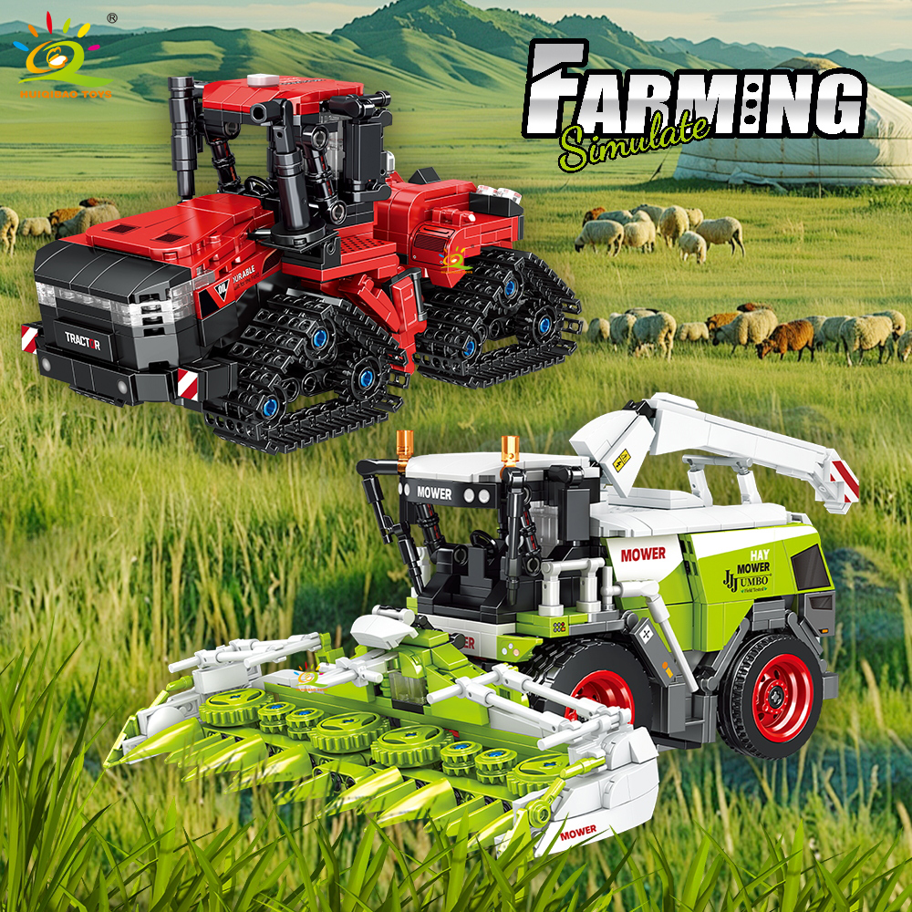HUIQIBAO Farmer Truck model Bu – Heavy Equipment Lego recenzja i cena