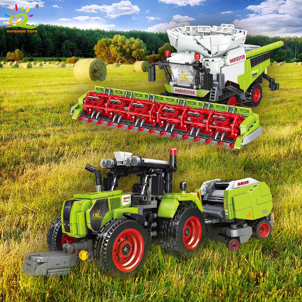 HUIQIBAO Farmer Truck model Bu – Heavy Equipment Lego recenzja i cena