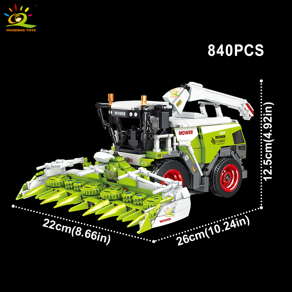 HUIQIBAO Farmer Truck model Bu – Heavy Equipment Lego recenzja i cena