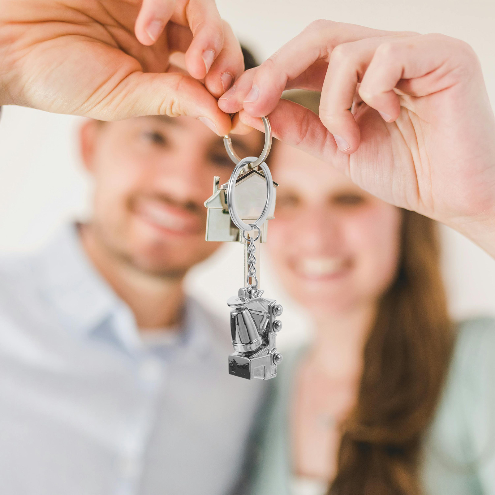 Alloy Keychain 3D Mixer Truck  – Heavy Equipment Keychain recenzja i cena