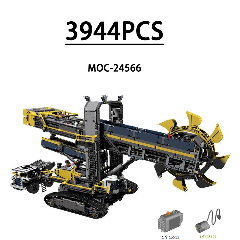 MOC-24566 New 42055 Slick Buck – Heavy Equipment Lego recenzja i cena