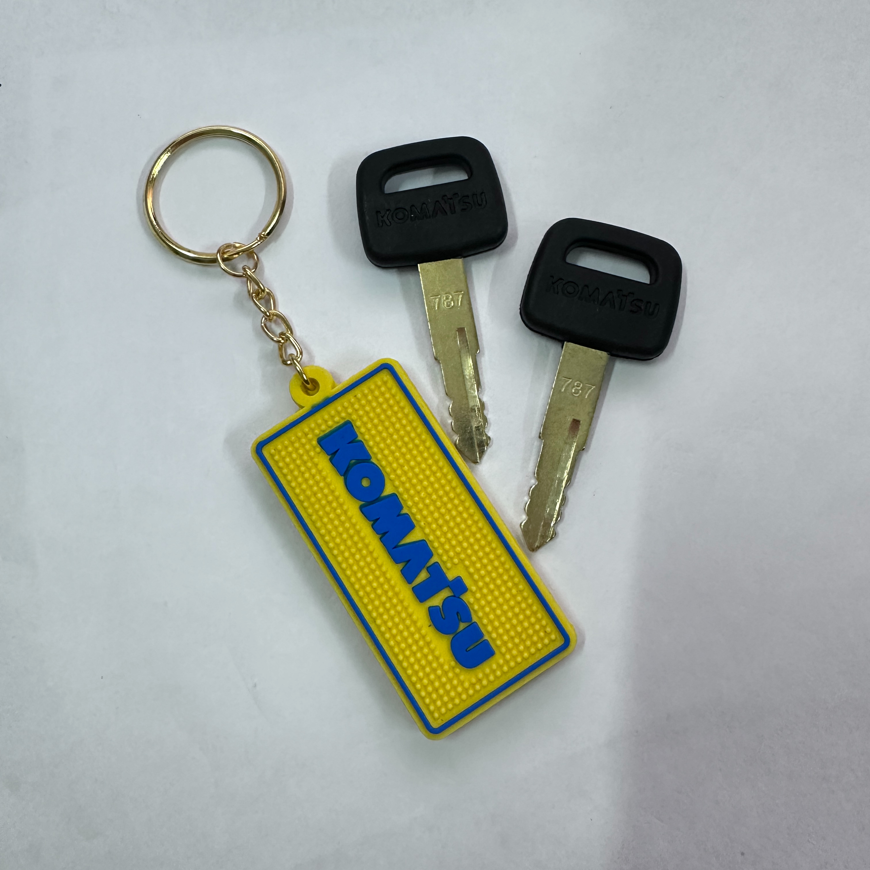 F0001 For komatsu Keychain PC- – Heavy Equipment Keychain recenzja i cena