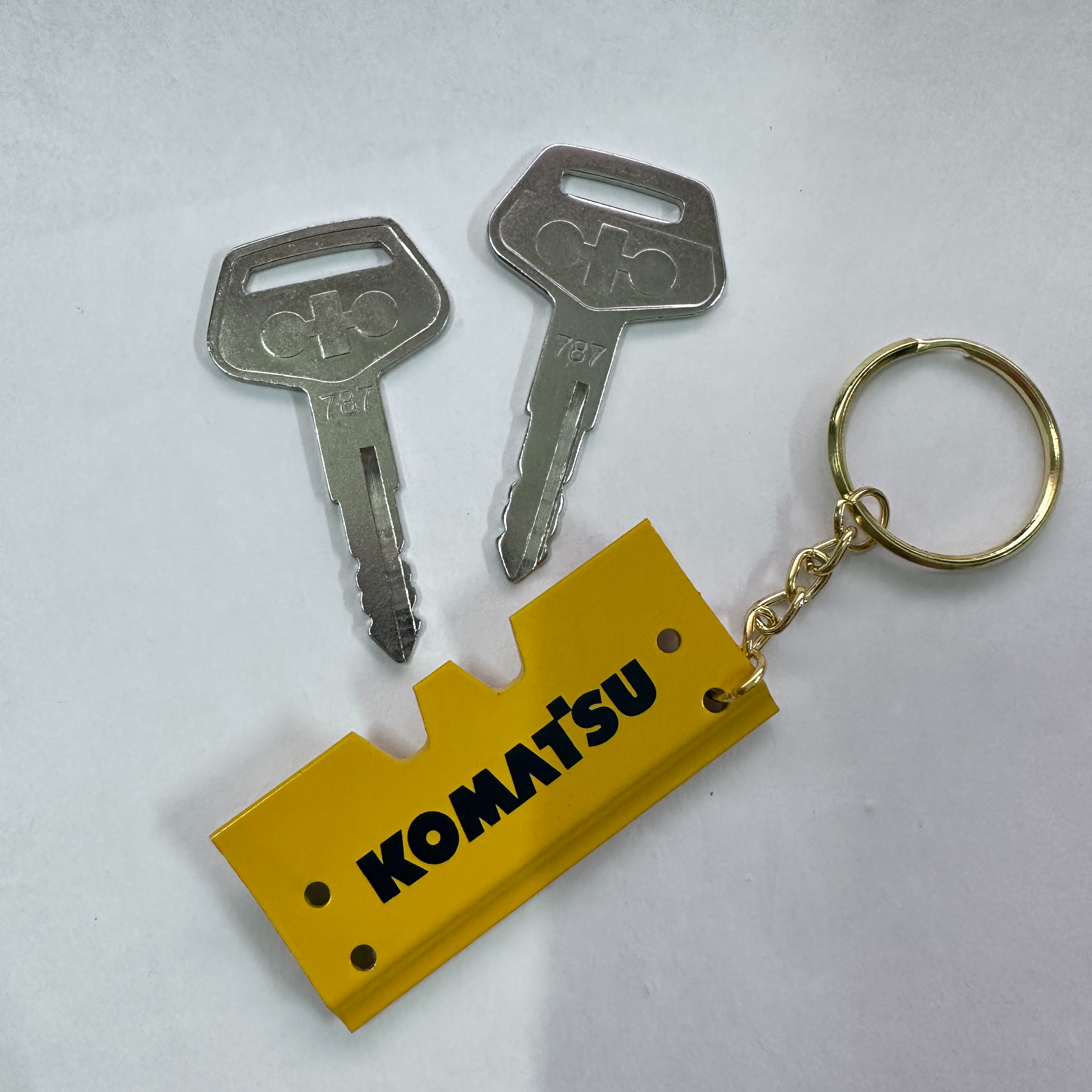 F0001 For komatsu Keychain PC- – Heavy Equipment Keychain recenzja i cena