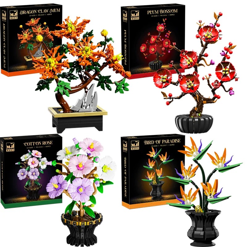 Creative Hibiscus Plum Blossom – Heavy Equipment Lego recenzja i cena