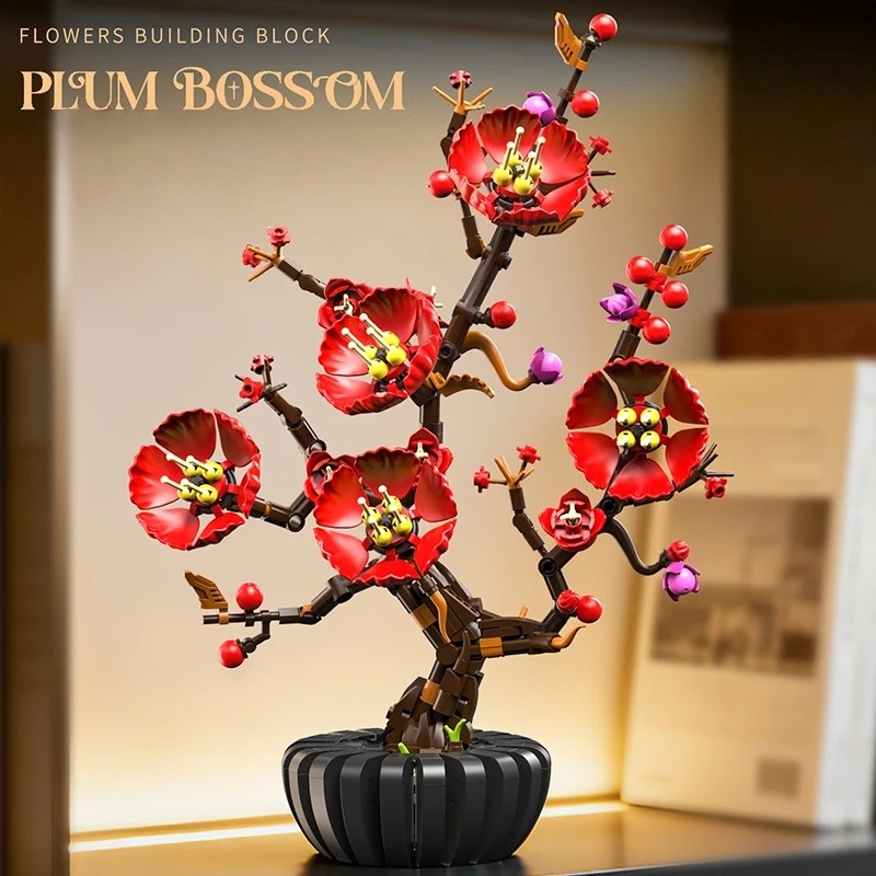 Creative Hibiscus Plum Blossom – Heavy Equipment Lego recenzja i cena