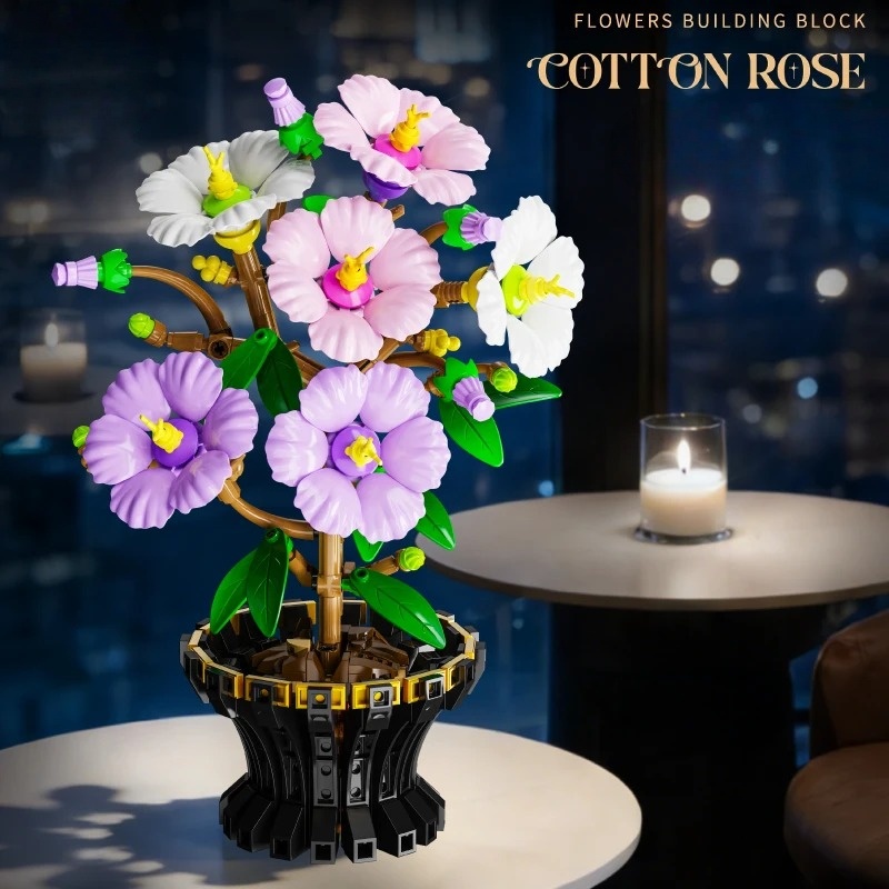 Creative Hibiscus Plum Blossom – Heavy Equipment Lego recenzja i cena