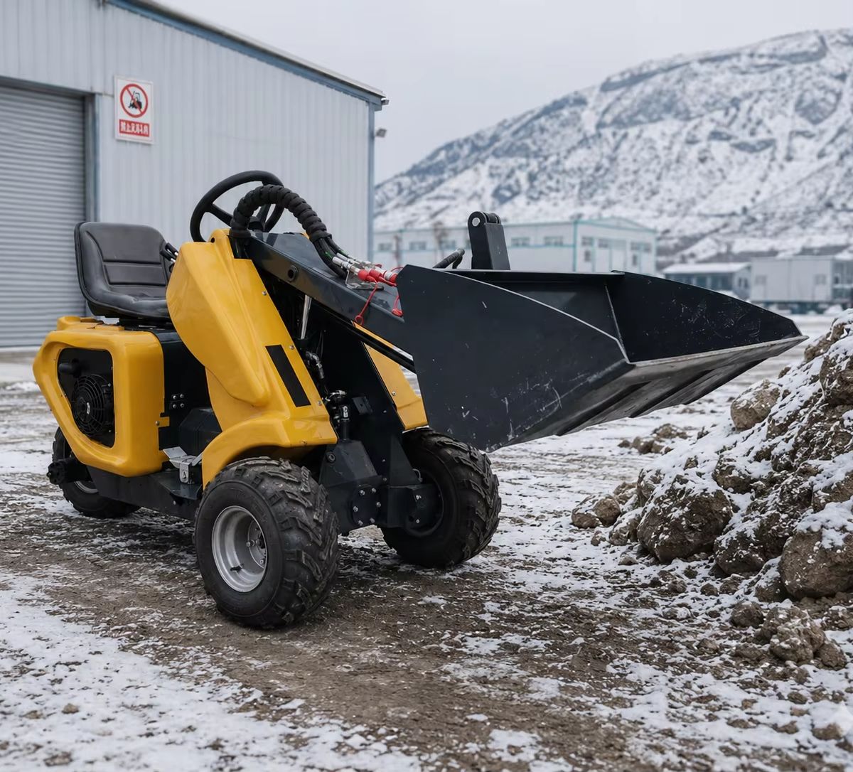 CE Certified Compact 3 Wheel L – Heavy Equipment Jobs recenzja i cena