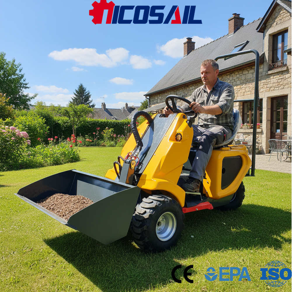 CE Certified Compact 3 Wheel L – Heavy Equipment Jobs recenzja i cena
