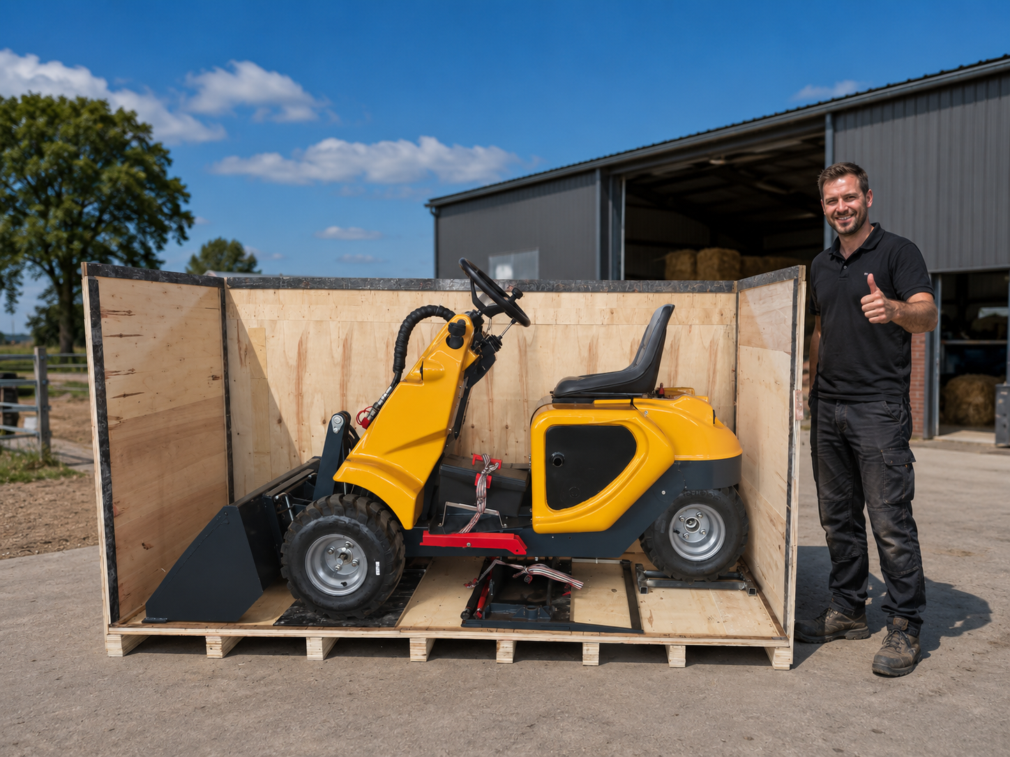 CE Certified Compact 3 Wheel L – Heavy Equipment Jobs recenzja i cena