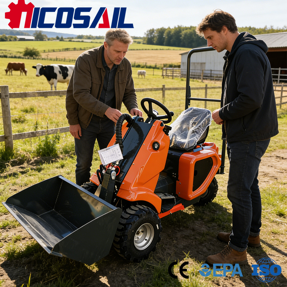 CE Certified Compact 3 Wheel L – Heavy Equipment Jobs recenzja i cena