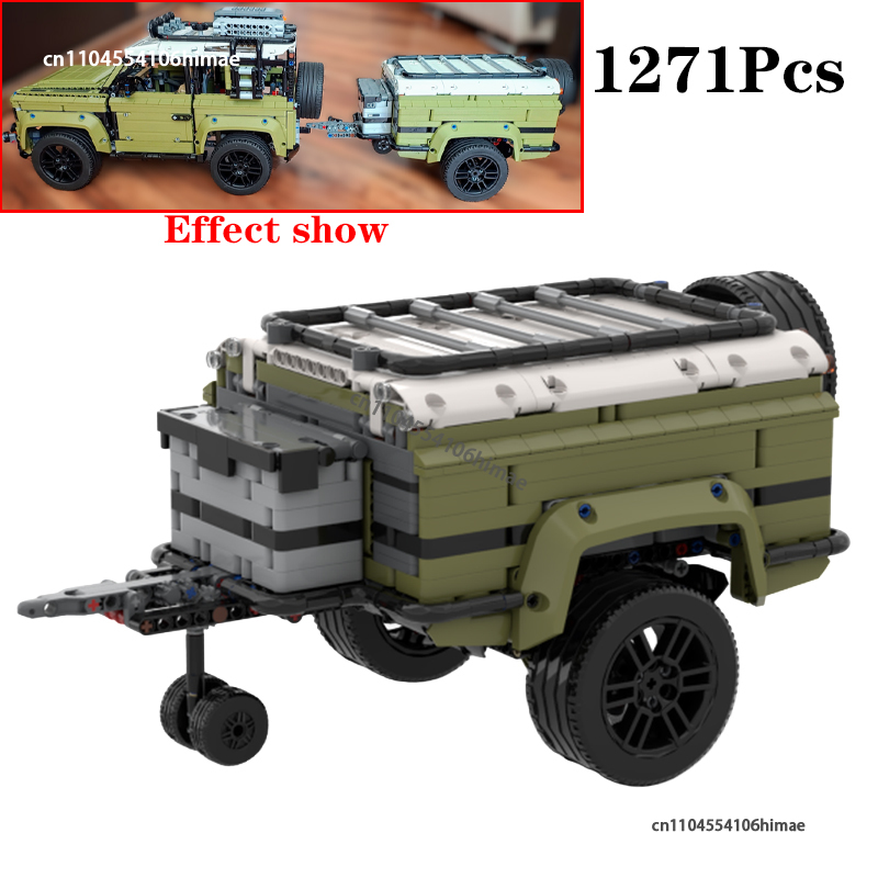 MOC Trailer for Defender 42110 – Heavy Equipment Lego recenzja i cena