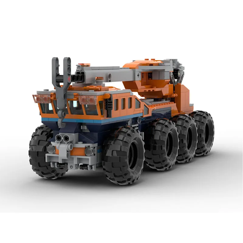 516PCS MOC Heavy Mobile Crane  – Heavy Equipment Lego recenzja i cena