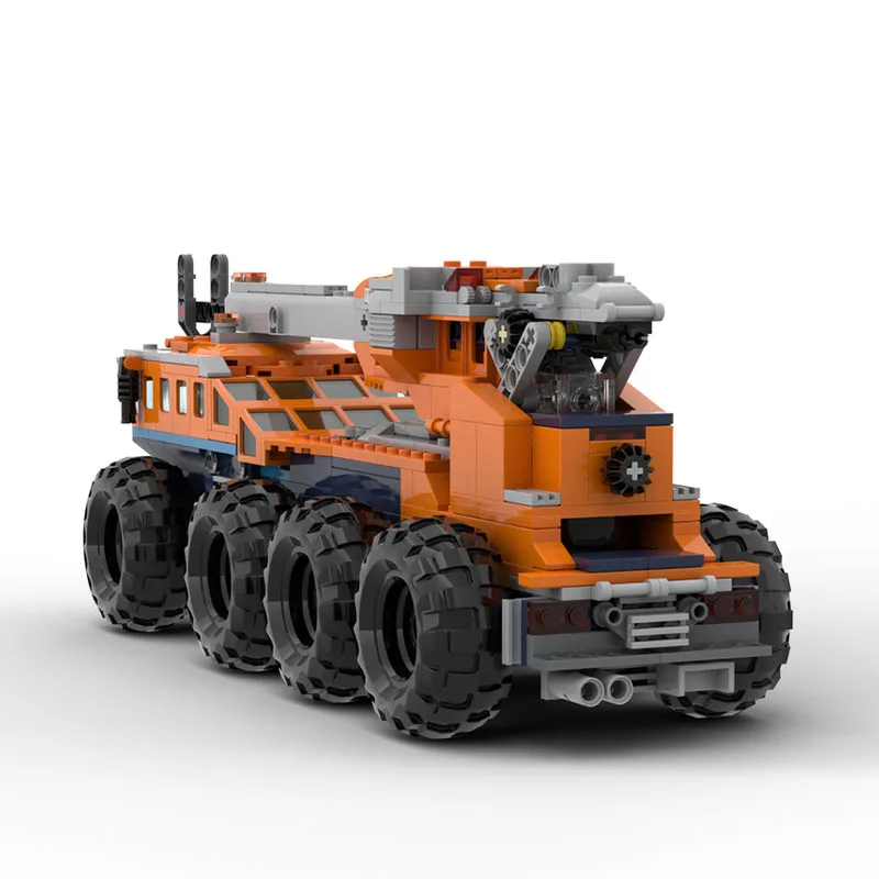 516PCS MOC Heavy Mobile Crane  – Heavy Equipment Lego recenzja i cena