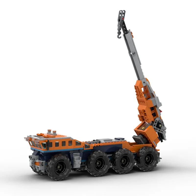 516PCS MOC Heavy Mobile Crane  – Heavy Equipment Lego recenzja i cena