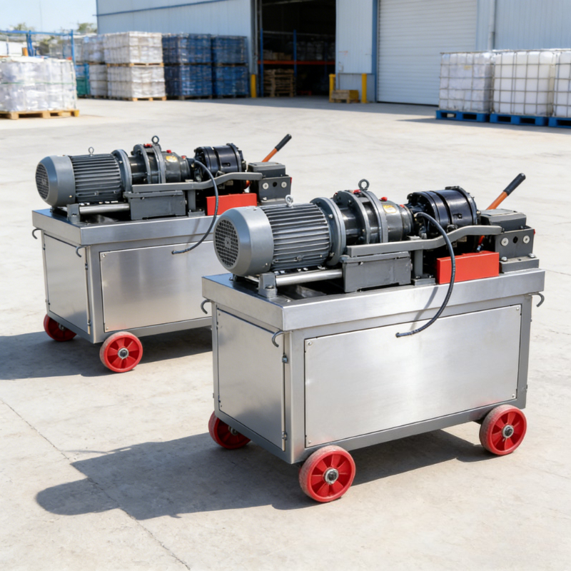 Portable Rebar Reinforcing Bar – Pipe Threading Machine recenzja i cena