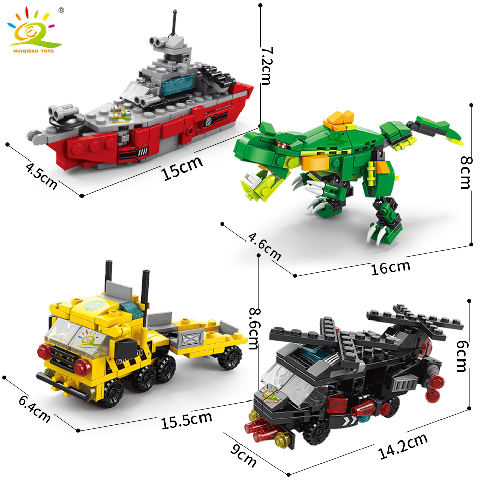 HUIQIBAO 6IN1 City Engineering – Heavy Equipment Lego recenzja i cena
