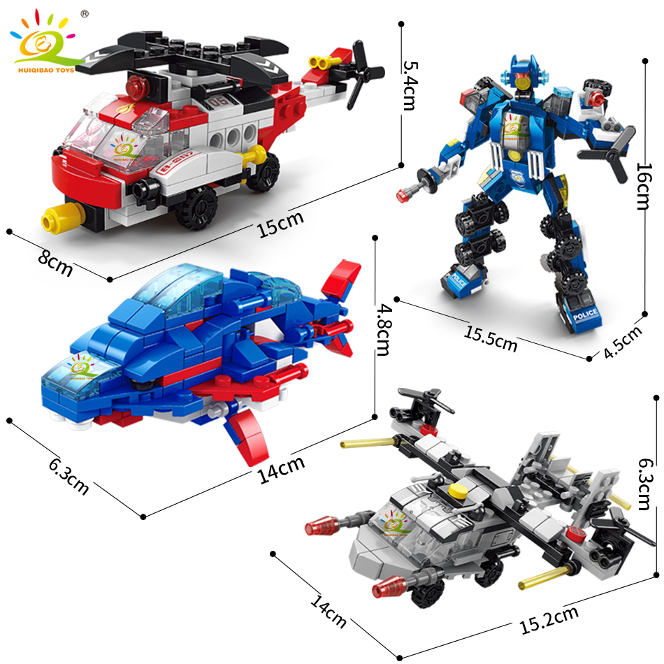 HUIQIBAO 6IN1 City Engineering – Heavy Equipment Lego recenzja i cena