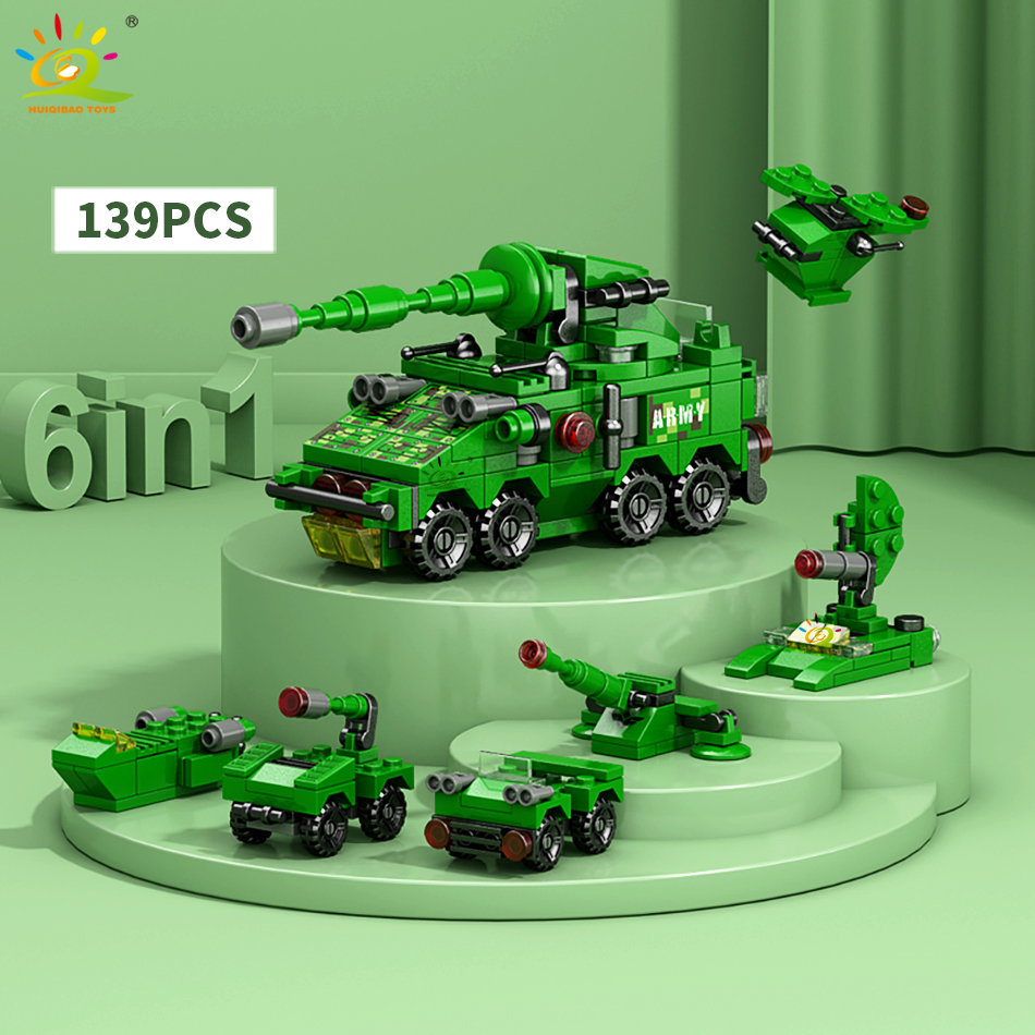 HUIQIBAO 6IN1 City Engineering – Heavy Equipment Lego recenzja i cena
