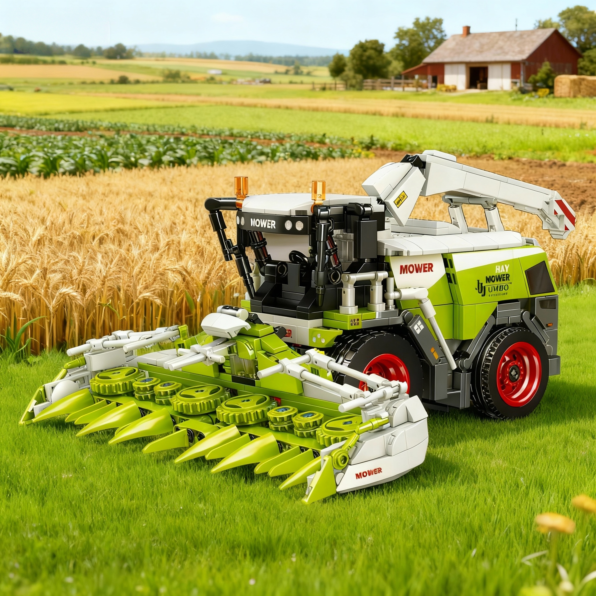 Farmer Truck model Building Bl – Heavy Equipment Lego recenzja i cena