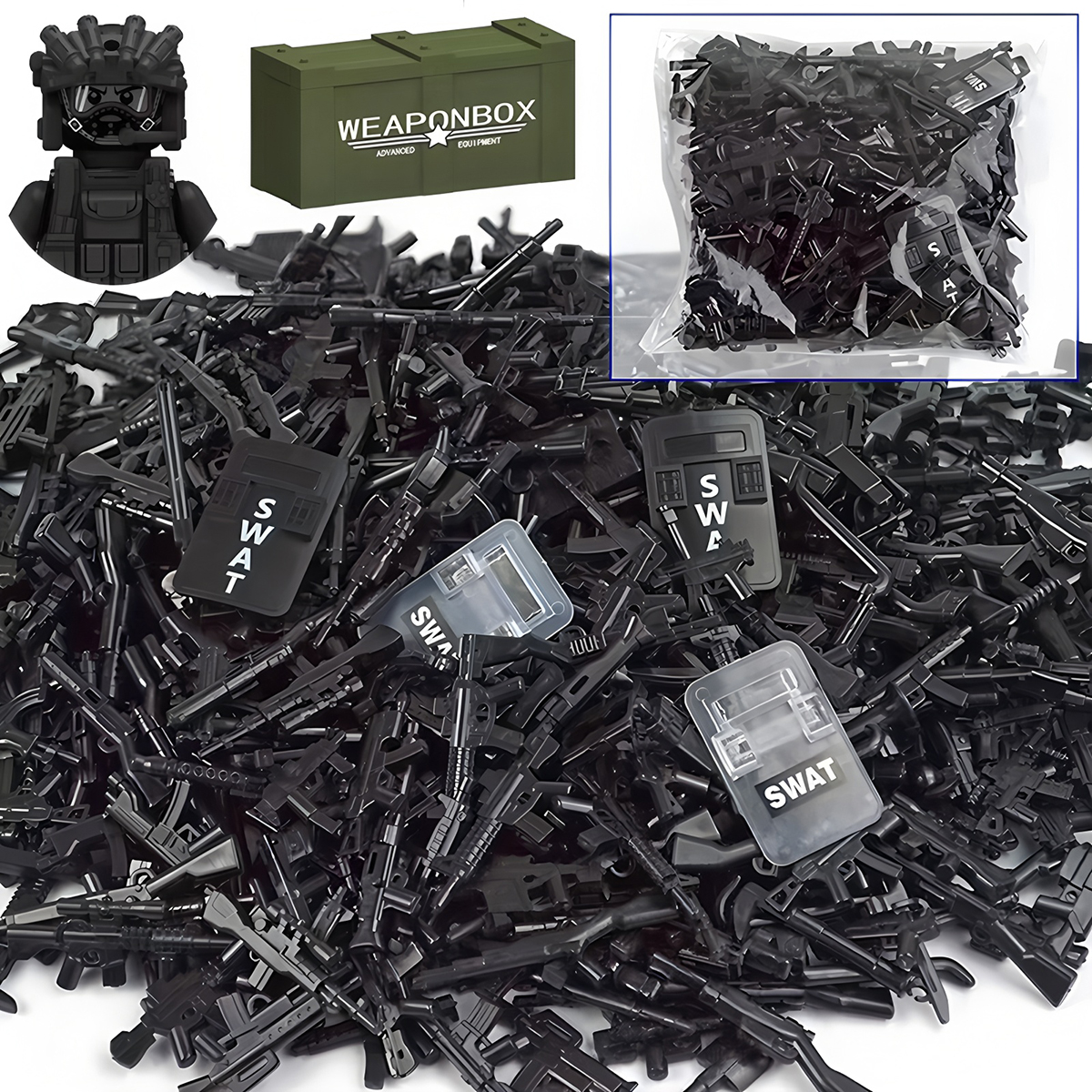 Army Soldier Police SWAT Milit – Heavy Equipment Lego recenzja i cena